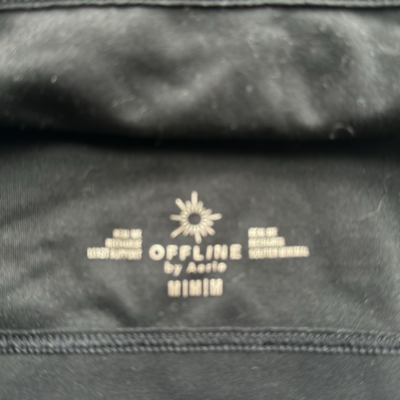 Offline bralette sports bra by Aerie black size medium - Picture 2 of 4